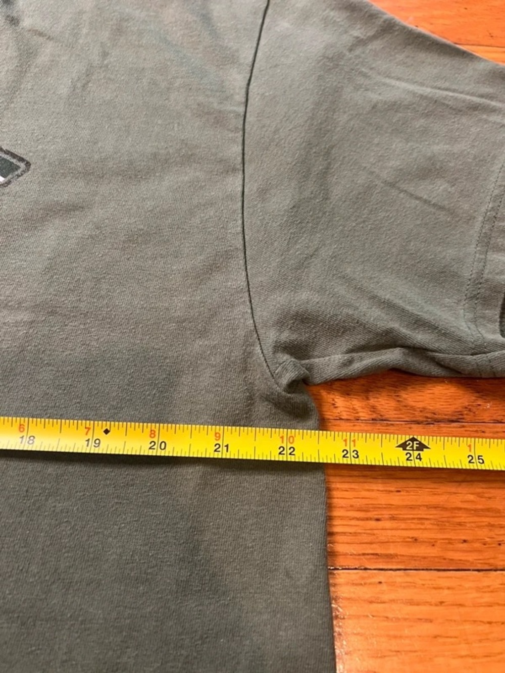 Hanes Olive Green Walt Disney World Logo Tee - Picture 5 of 5
